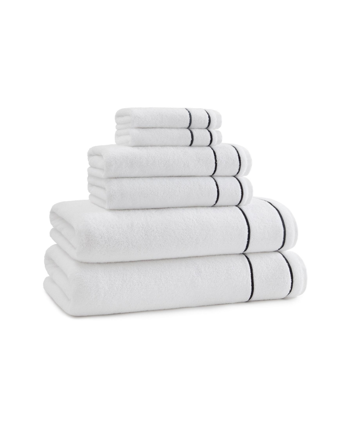 Cassadecor Bowery Stripe Cotton Wash Towel, 13