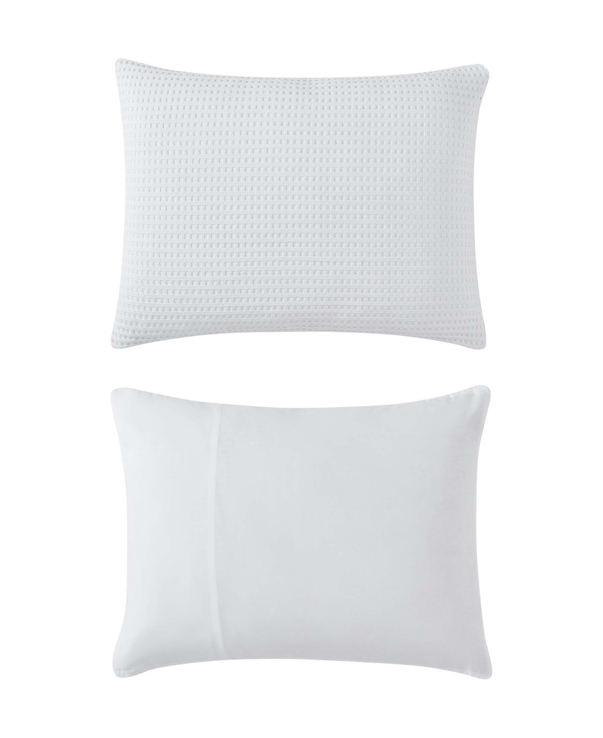 Kenneth Cole New York Solid Waffle 3 Piece Comforter Set,