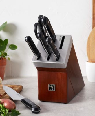 HENCKELS Solution 7-Piece Self-Sharpening Knife Block Set