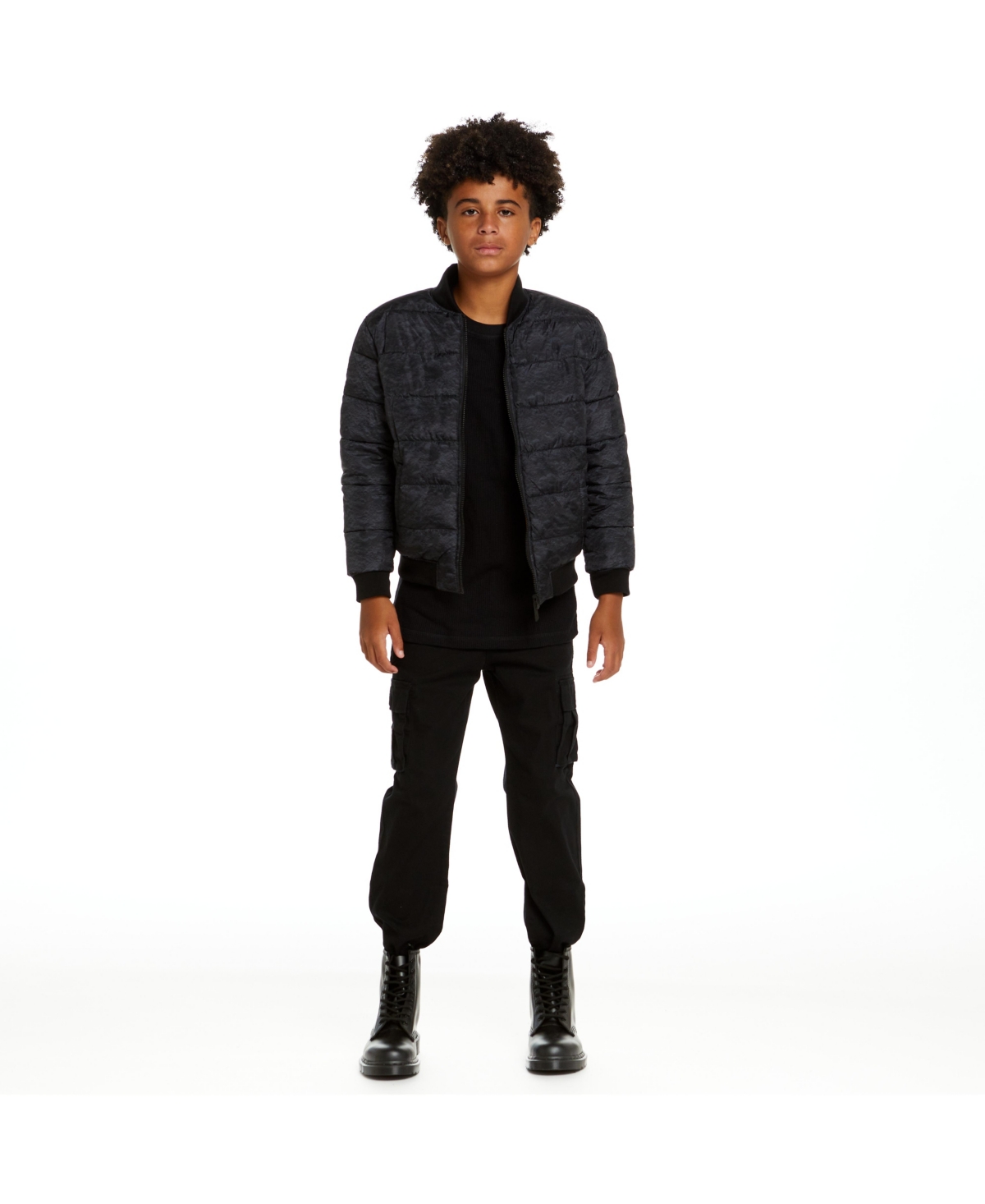 Space One Big Boys Reversible Bomber Jacket