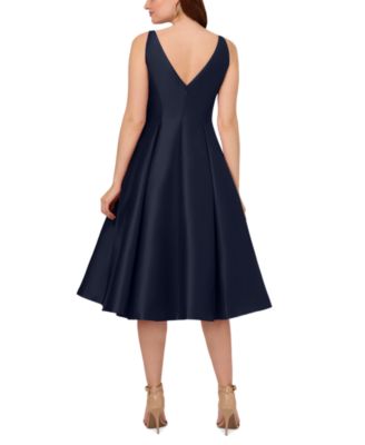 Boat-Neck A-Line Dress