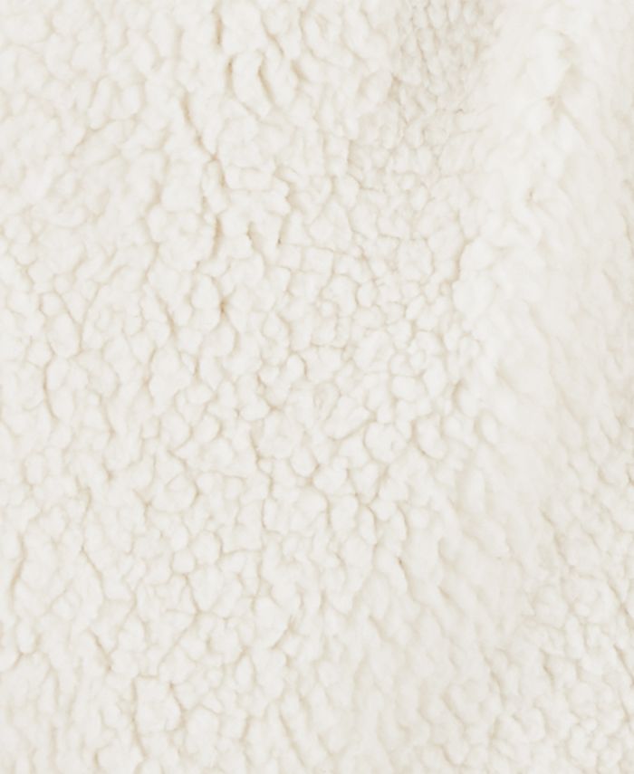 Carter's Baby Girls FauxSherpa Little Vest, Bodysuit and Pants, 3