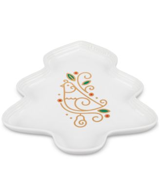 Le Creuset - Noel Collection Stoneware Partridge in a Pear Tree Platter