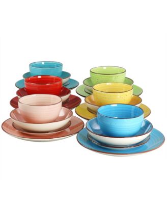 Sebastian 24 Pc. Dinnerware Set, Service for 6