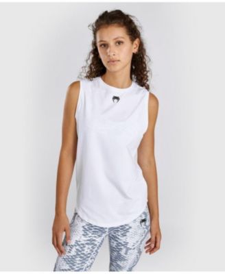 Venum Women's White Snake Tank Top - White, 95% Cotton 5% Spandex, Round Neck, Logo Print - View #3