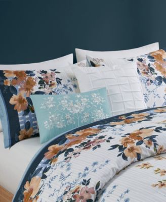 Jules 5-Pc. Cotton Floral Comforter Set
