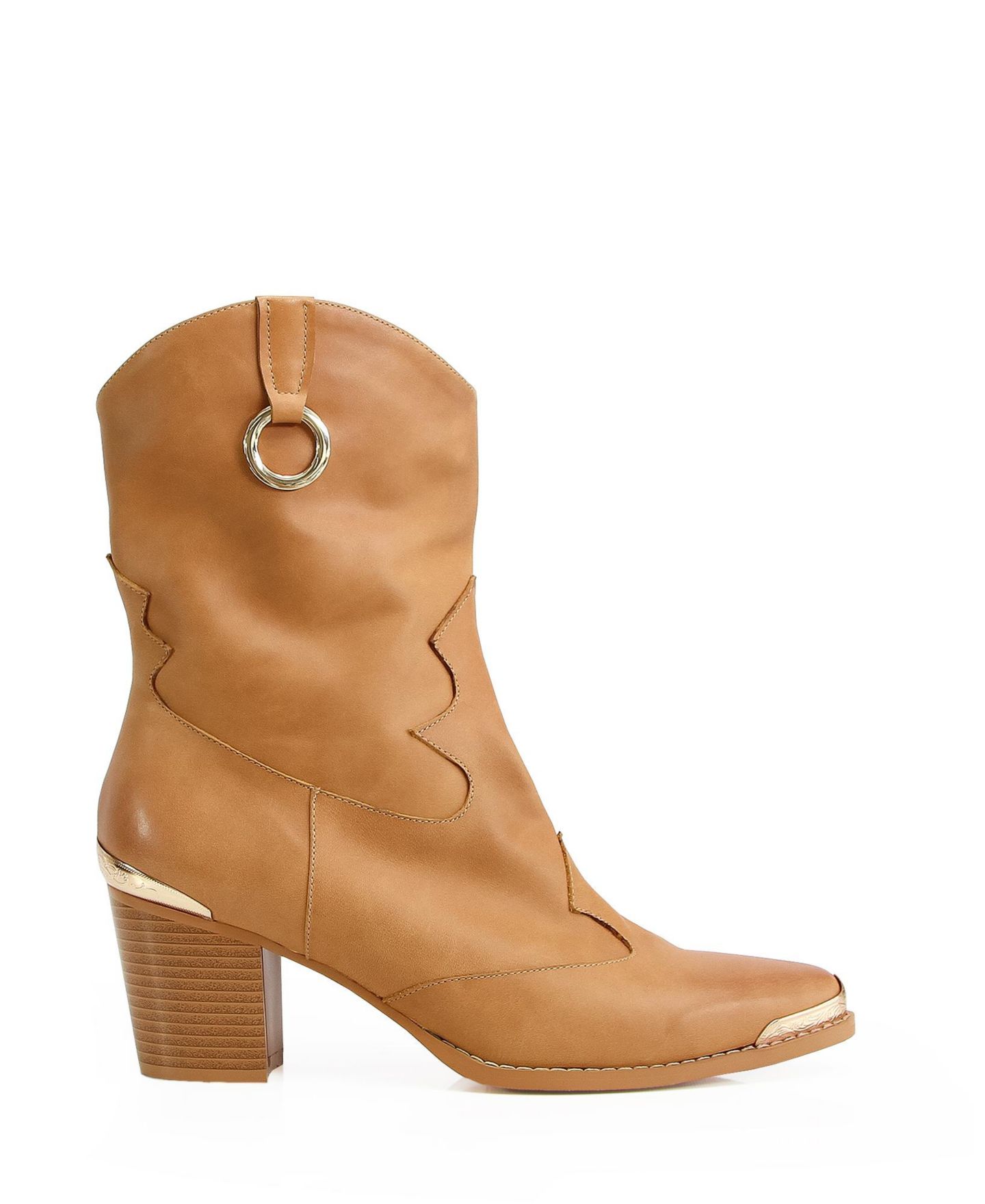 Женские ботинки Belle & Bloom Dallas Western Boot, цвет: Рыжевато-коричневый — фото 1