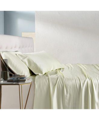 100% Viscose Bamboo 4 Pc Sheet Set, Super Queen