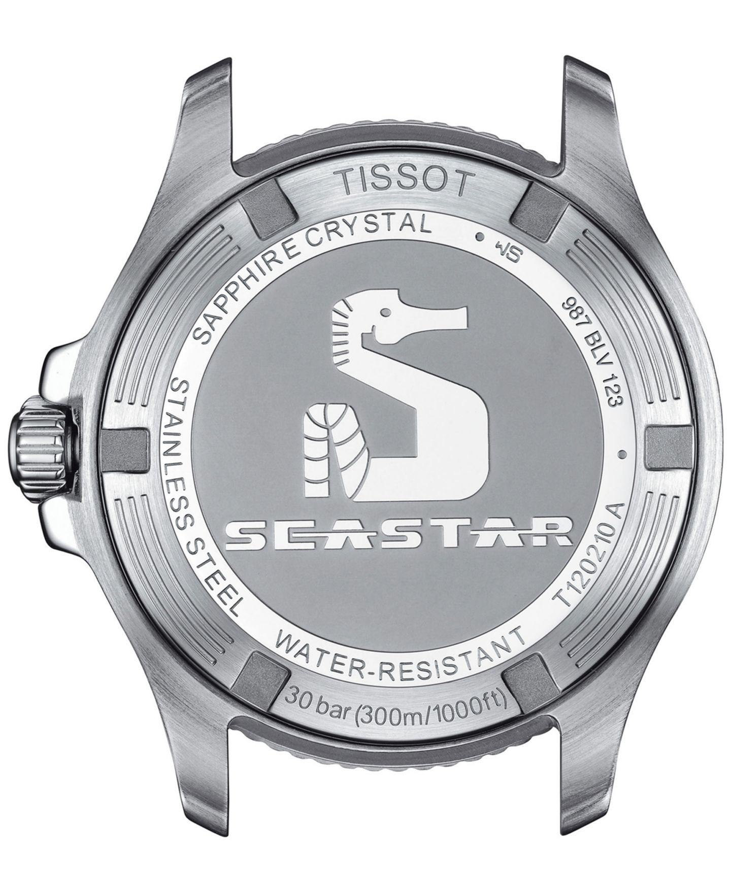 Женские часы Tissot Swiss Seastar 1000 Two-Tone Stainless Steel Bracelet Watch 36mm — фото 3