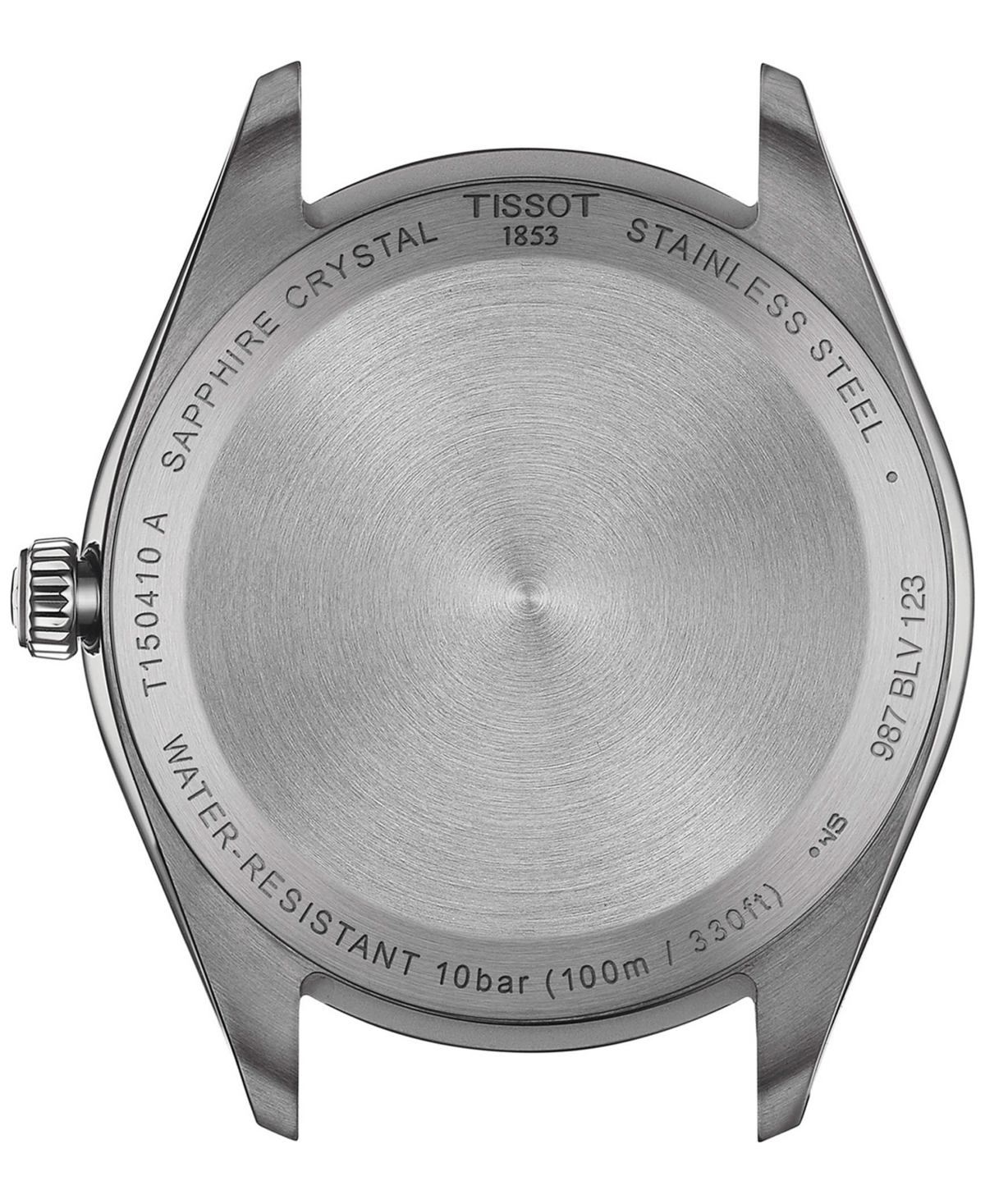 Shop Tissot Men's Swiss Pr 100 Two-tone Stainless Steel Bracelet Watch 40mm In Blue