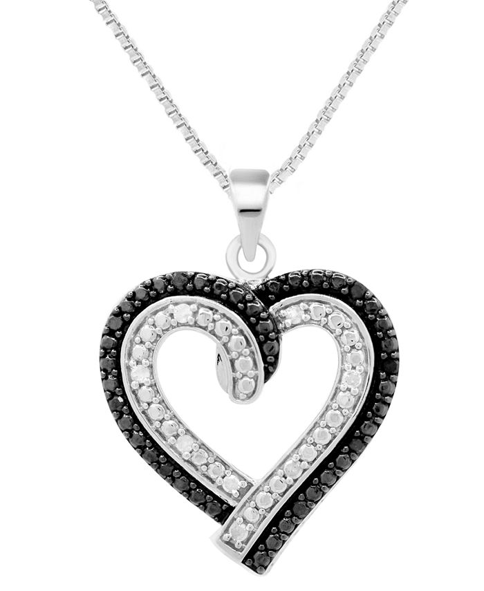 Macy's heart necklaces outlet