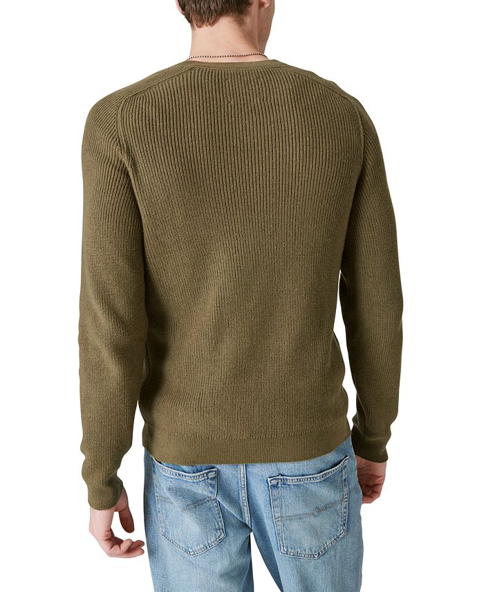 Lucky Brand Men's Cloud Soft V-Neck Sweater - Macy's
