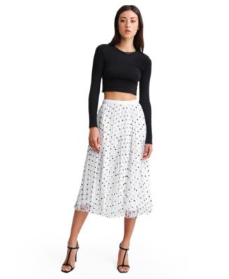 Women's Mixed Feeling Reversible Skirt