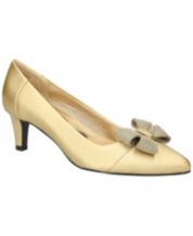 Macys yellow pumps top
