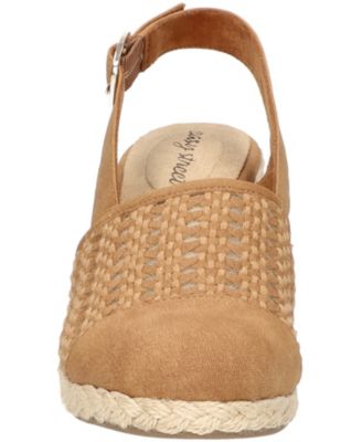 Women's Taffy Buckle Slingback Espadrille Wedges