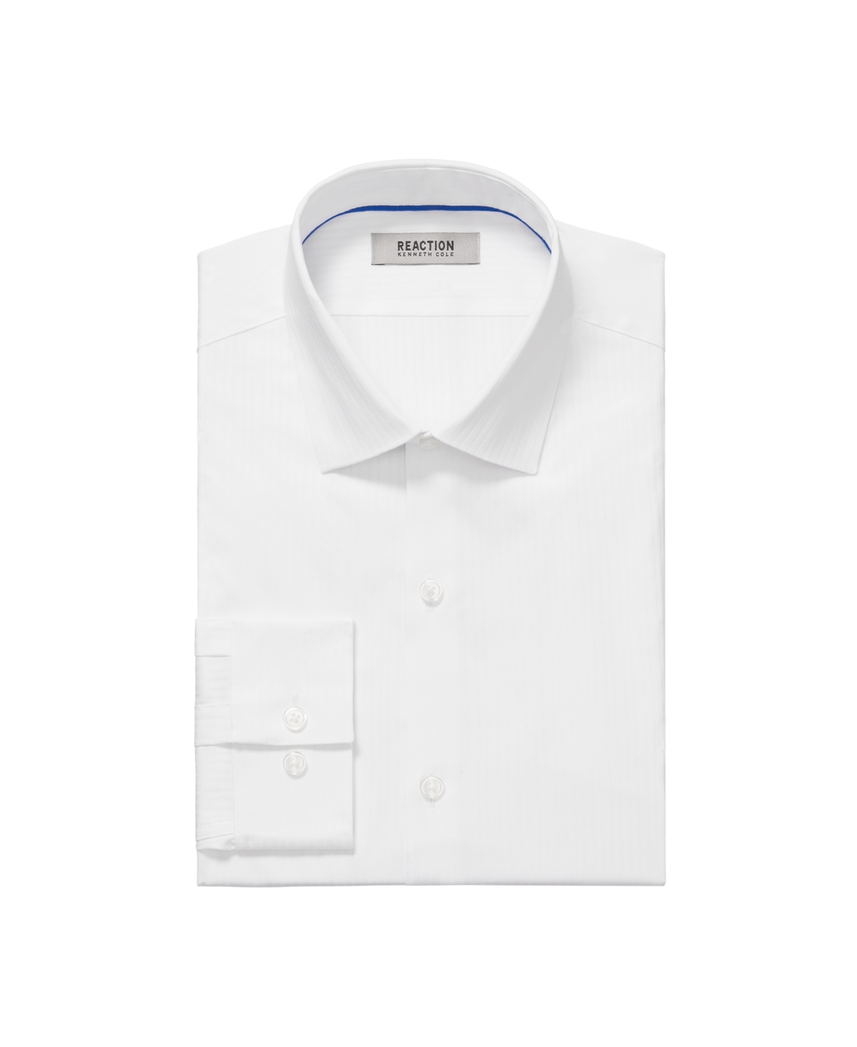 Kenneth Cole Reaction Men's Techni-cole Slim Fit Flex Stretch Dress Shirt In White
