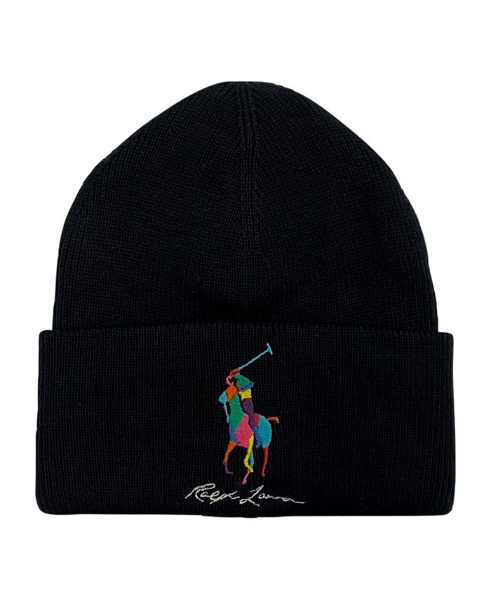 Polo beanie hat macy's 2025