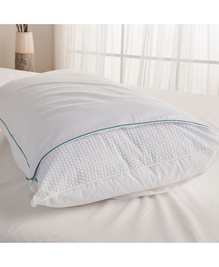 IsoCool Polyester Twin Pack Pillows, Queen Macy's
