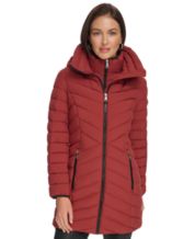 DKNY Red Women s Coats Jackets Macy s