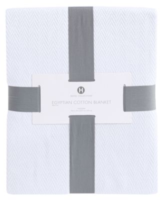 100% Egyptian Cotton Blanket, Full/Queen