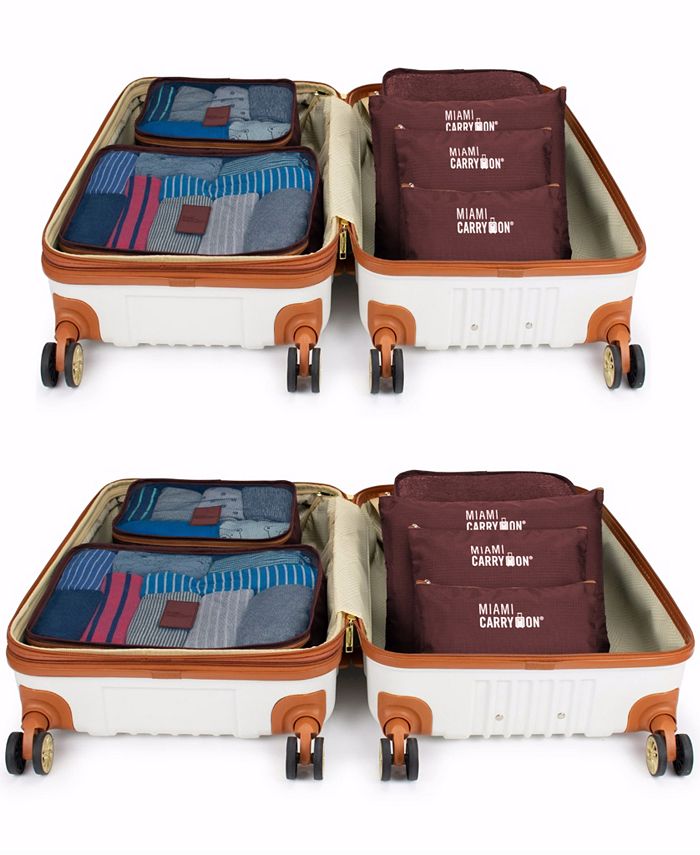 Miami CarryOn Collins 12 Piece Packing Cubes Luggage Organizer Macy's