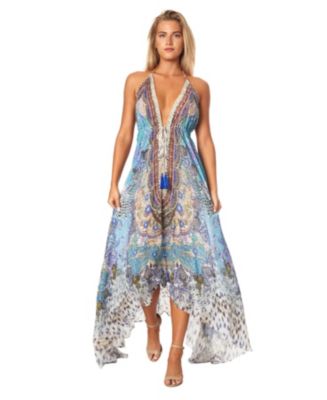 knee length dresses for ladies Mondragó Maxi Dress Taupe main image 1