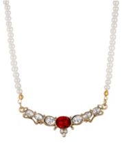 Macys red outlet necklace