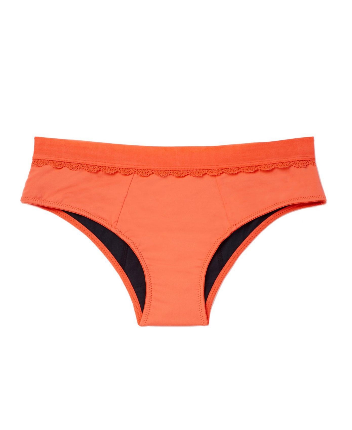 Cindy Women's Cheeky Period-Proof Panty - Medium orange
