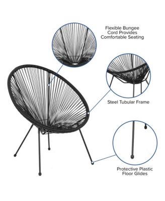 Papasan Bungee Lounge Chair