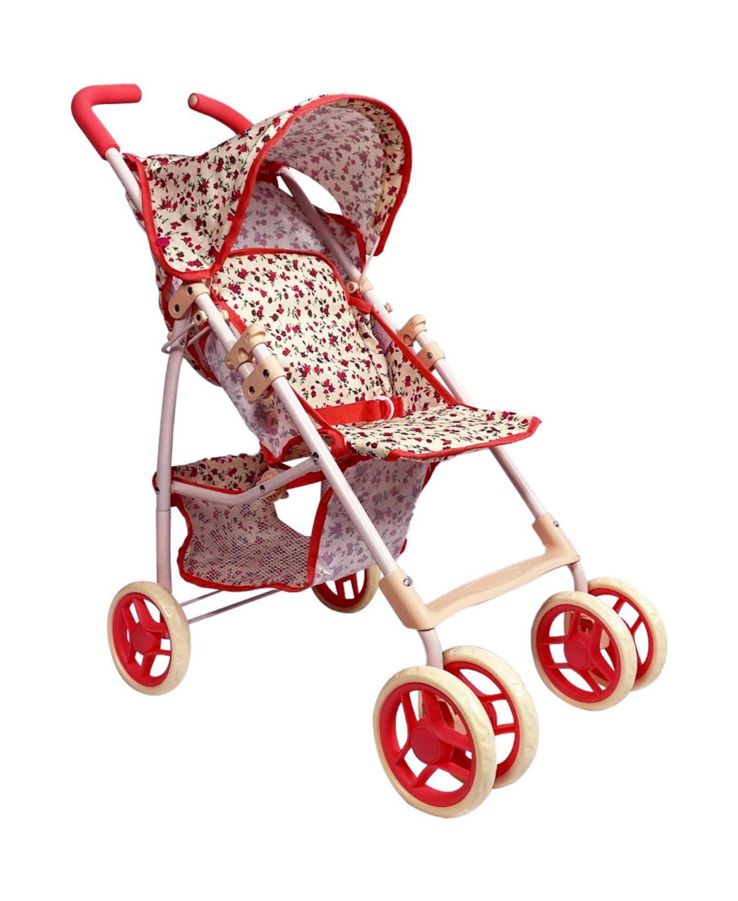 Складная кукольная коляска The New York Doll Collection для кукол 18 дюймов, 28 дюймов, цвет: Бежевый — фото 1
