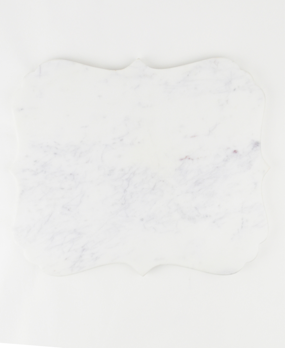 8 Oak Lane Marble Cheeseboard In White