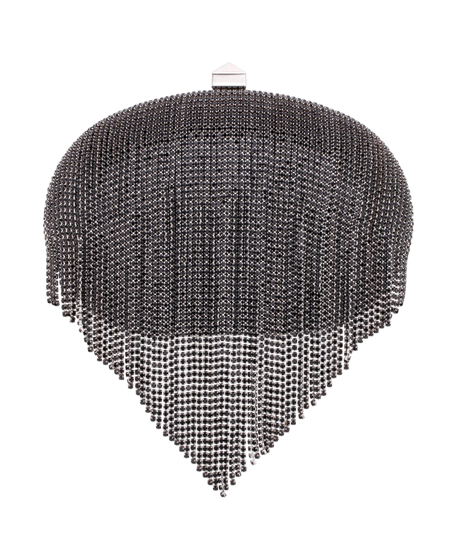 Crystal Chain Draped Minaudiere