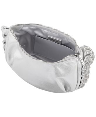 Braided Crystal Hobo Bag