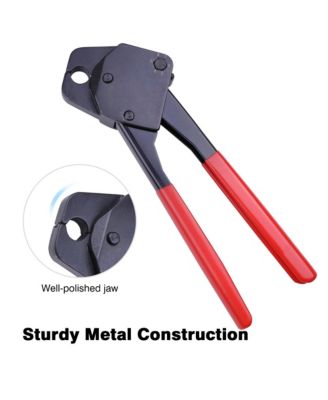 3/8" PEX Crimper Copper Ring Plumping Crimps Crimping Tool with Go/no Go Gauge