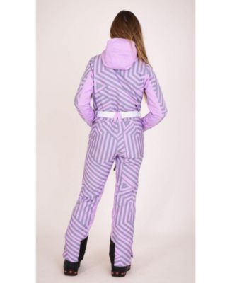 Clothing Women's Fall Line Purple & Grey Ski Suit