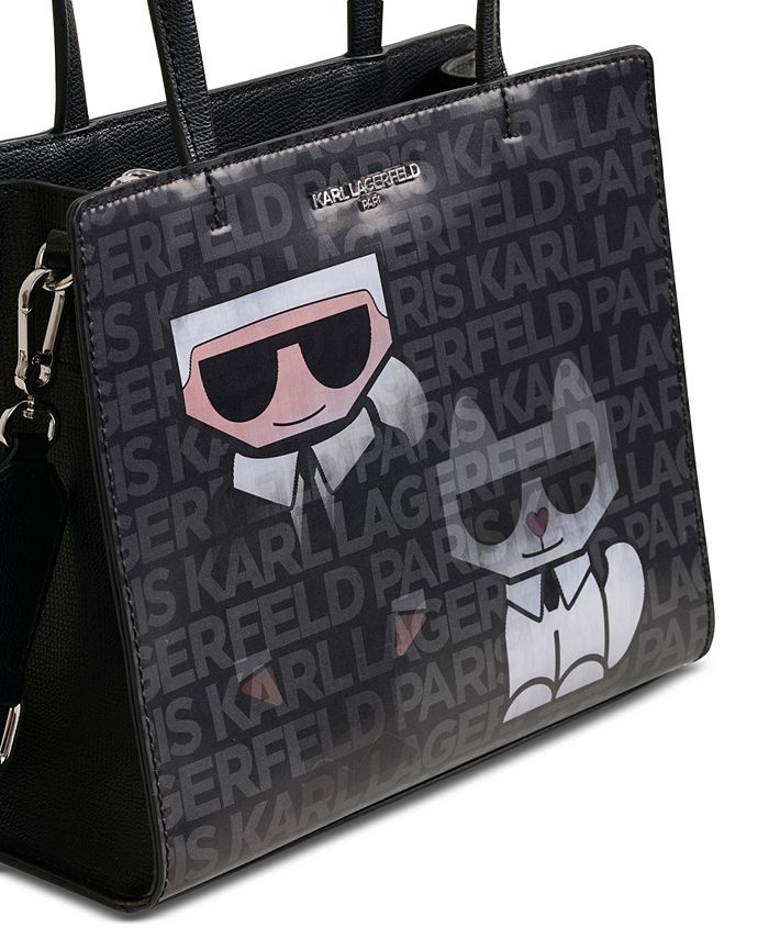 KARL LAGERFELD PARIS Karl and Choupette Maybelle Small Satchel Macy's