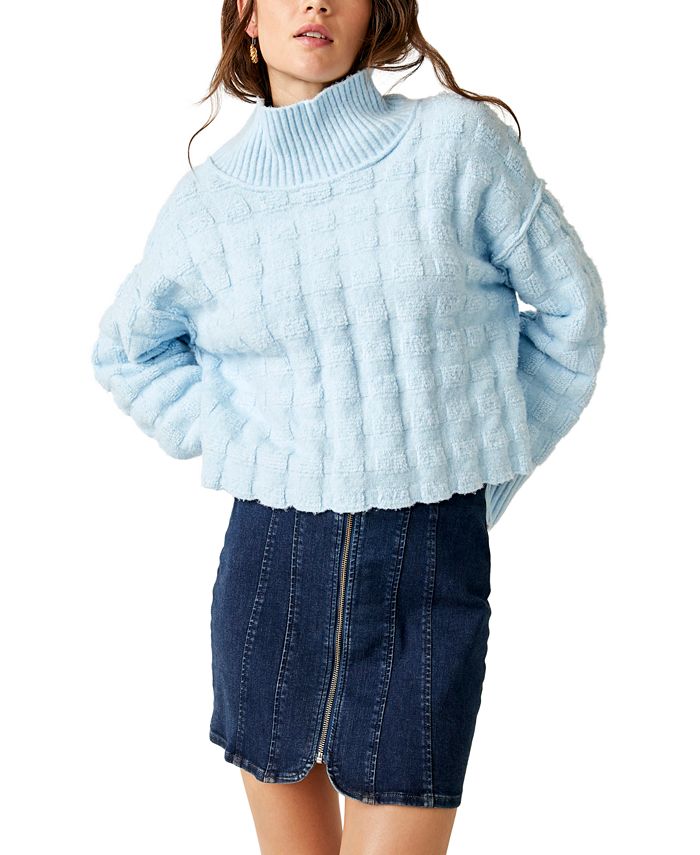 Free people hot sale teal sweater
