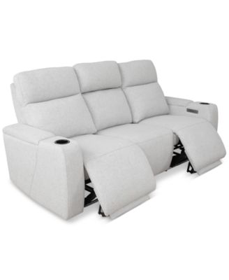 Greymel 84  Fabric Sofa with Power Headrests, Created for Macy's