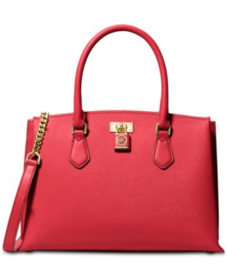 Park medium saffiano shop leather satchel