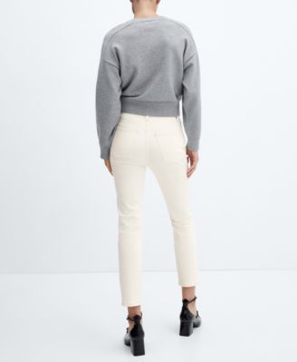 MANGO Women's Slim Cropped Jeans - Macy's