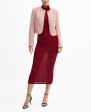 Burgundy store dress macys