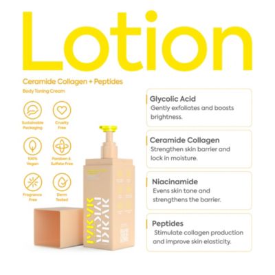Ceramide Collagen + Peptides Body Toning Cream
