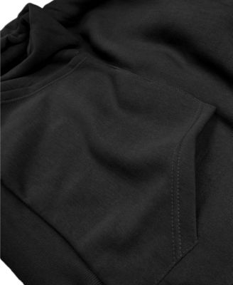Men's Oversized Slim-Fit Fleece-Lined Pullover Hoodie
