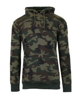Men's Oversized Slim-Fit Fleece-Lined Pullover Hoodie