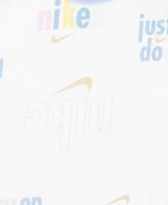 Baby Boys or Girls All-Over Print Bodysuit, Hat and Booties Gift Box Set, 3-Piece