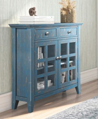 Acadian 36" Solid Wood Entryway Storage Cabinet