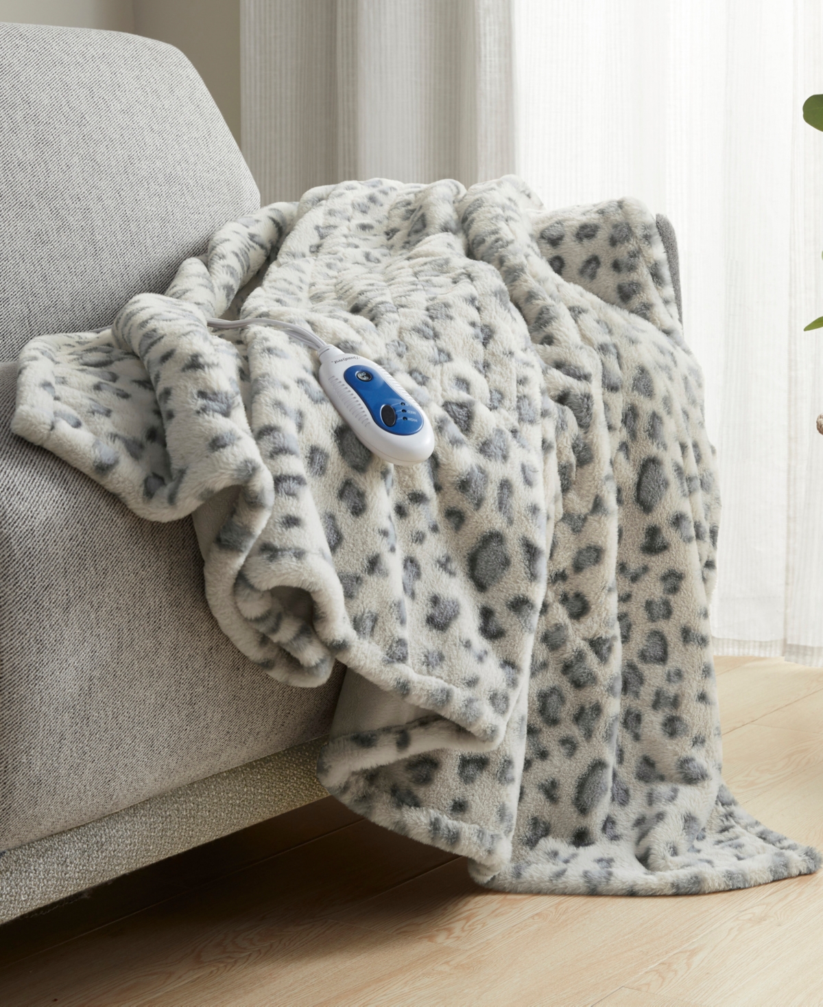 Beautyrest Zuri Electric Faux-fur Throw, 50" X 70"