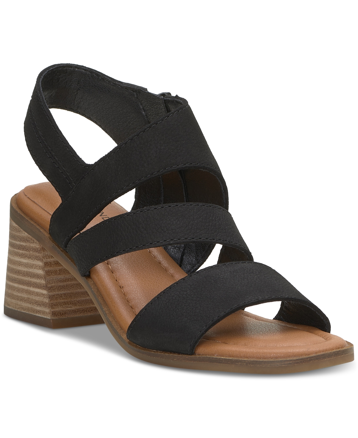 Women's Rhodette Block-Heel Dress Sandals - Coffee Quart Nubuck