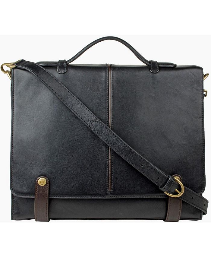 Hidesign Eton Slim Leather 15" Laptop Compatible Briefcase & Laptop Bag