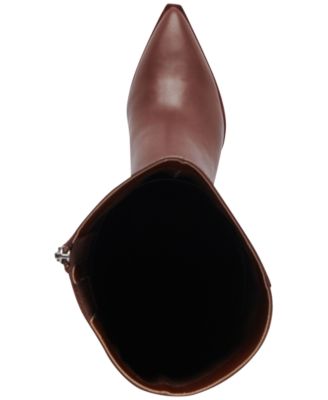 Women's Auggie Pointed-Toe Kitten-Heel Knee-High Dress Boots